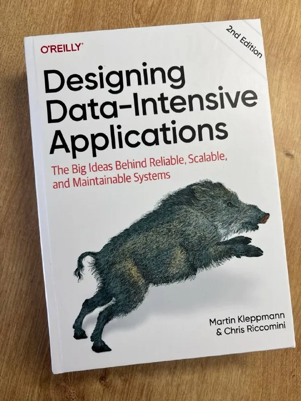 Обложка книги Designing Data-Intensive Applications, 2nd Edition