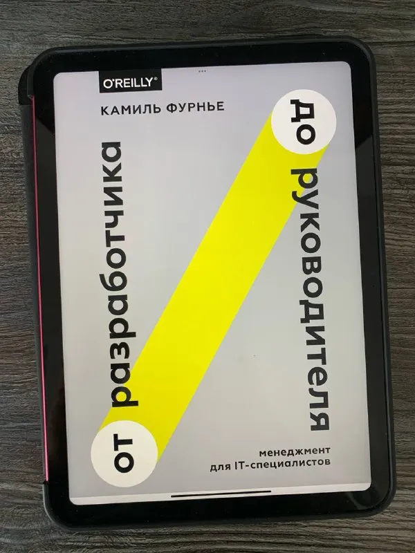 Обложка книги «От разработчика до руководителя» Камиль Фурнье