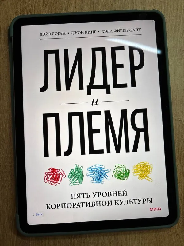 Обложка книги «Лидер и племя»